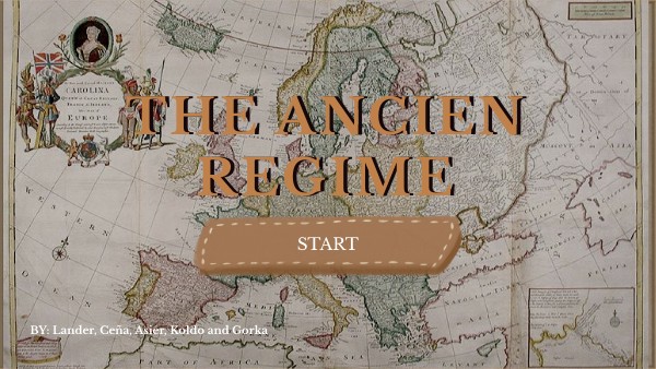 THE ANCIEN REGIME