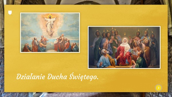 Działanie Ducha Świętego.