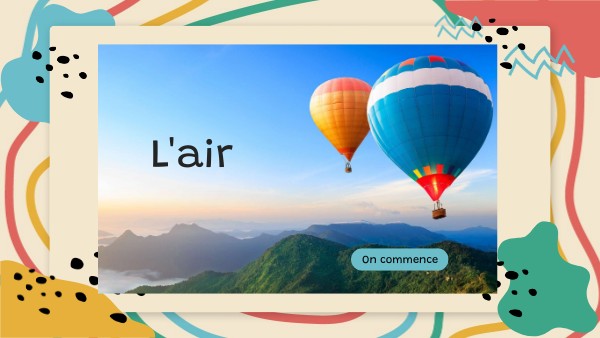 L'air ; composition, modélisation