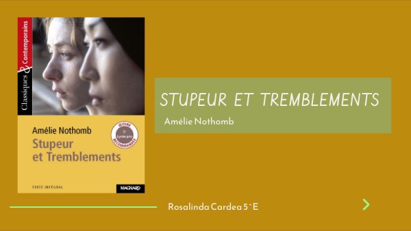 Stupeur et tremblements
