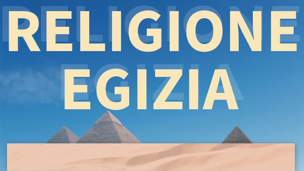 Non C'è Più Religione Significato Religione egizia