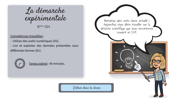 La démarche expérimentale