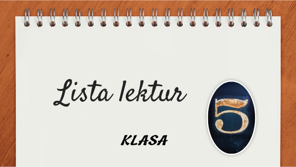 lektury klasa 5