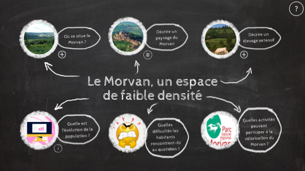 Le Morvan, un espace de faible densité