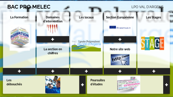 Présentation BAC Pro MELEC
