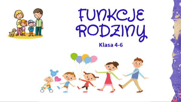 Funkcje rodziny kl.4