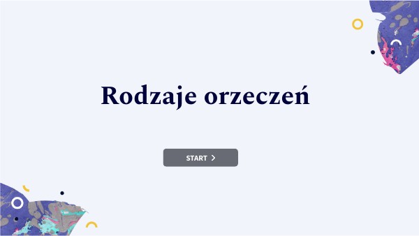 Co To Jest Orzeczenie Imienne - Rodzaje orzeczeń
