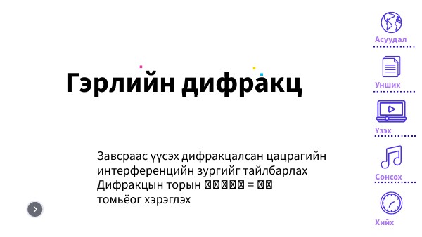 Гэрлийн дифракц