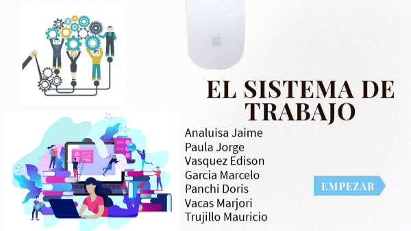 SISTEMA DE TRABAJO