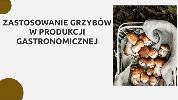 Grzyby klasa 1