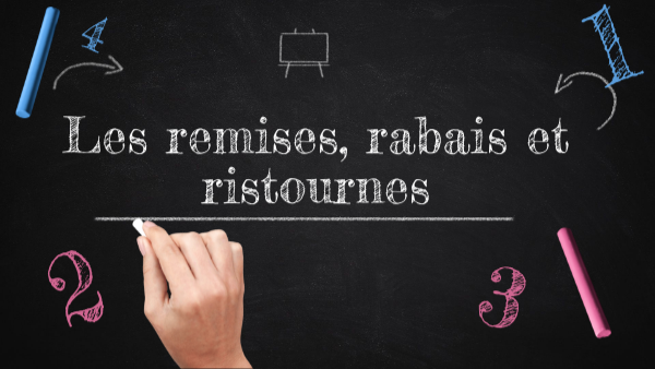 Rabais, Escompte, Remises, Ristourne, Promotions : Quelles Différences ...