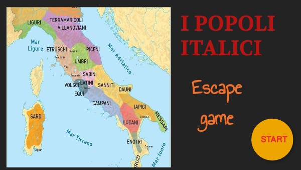 I POPOLI ITALICI - CLASSE QUINTA PRIMARIA