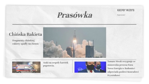 Prasówka na WOS
