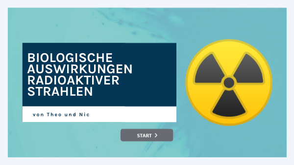 Biologische Wirkung Von Radioaktiver Strahlung Biologische Auswirkung der Strahlung