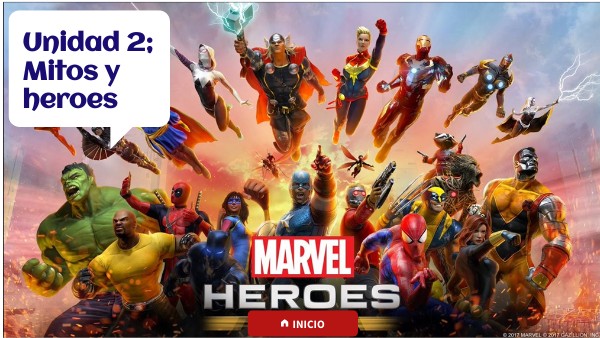 Unidad 2: mitos y heroes