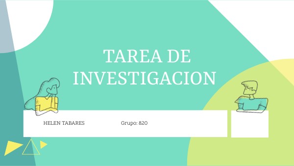 TAREA DE INVESTIGACION