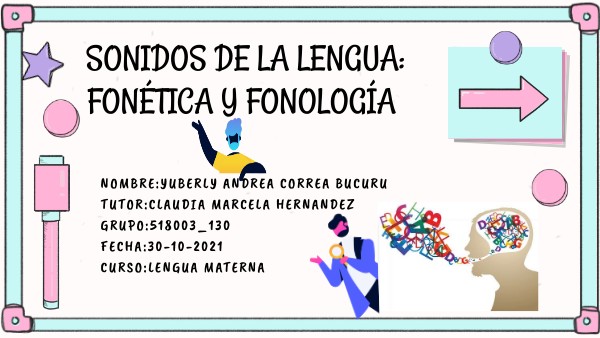 sonidos de la lengua