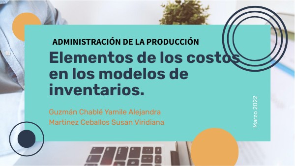 5.2 elementos de costos en los modelos de inventarios
