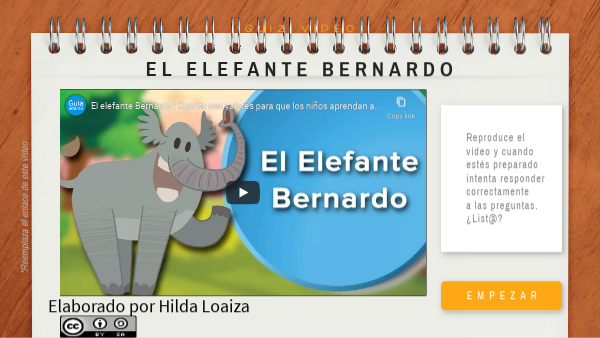 CUENTO EL ELEFANTE BERNARDO