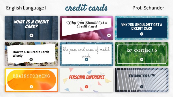 CREDIT CARDS