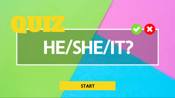 HE SHE IT