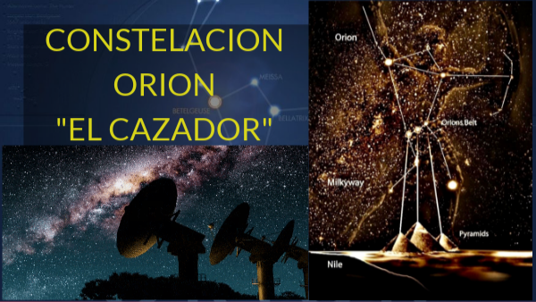 CONSTELACION ORION EL CAZADOR