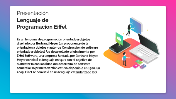 LENGUAJE DE PROGRAMACION EIFFEL