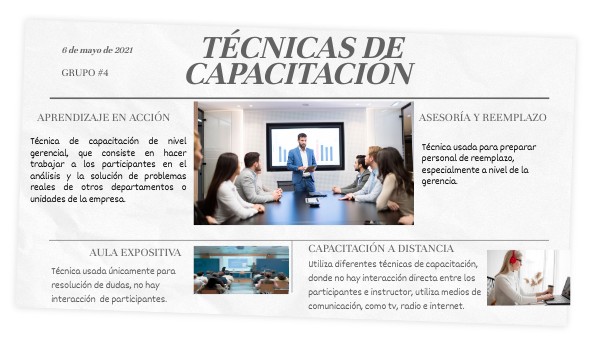 Técnicas de capacitación