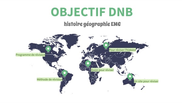 Objectif DNB Histoire géo
