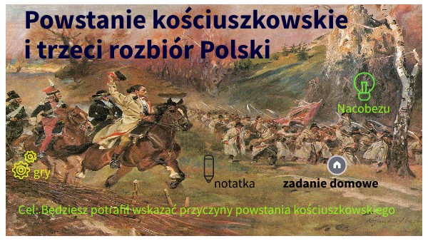 Powstanie Kościuszkowskie Przyczyny I Skutki Powstanie kościuszkowskie u kl.6