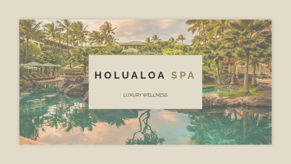 HOLUALUA SPA By Crisfdzdelrivero On Genially