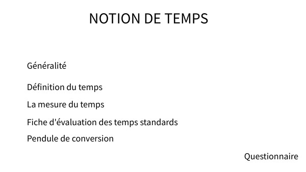 Notion De Temps Définition – Definition Philosofique Du Temps – TEDG