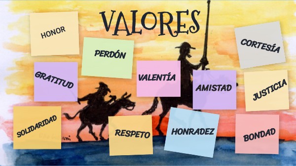 Valores don Quijote