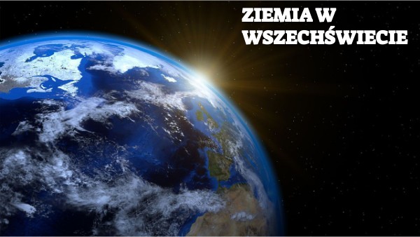 ziemia w wszechswiecie