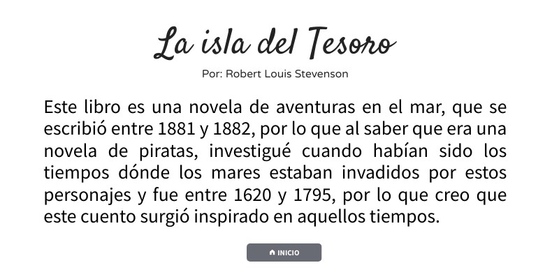 LA ISLA DEL TESORO