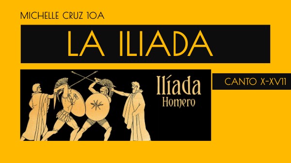la iliada analisis