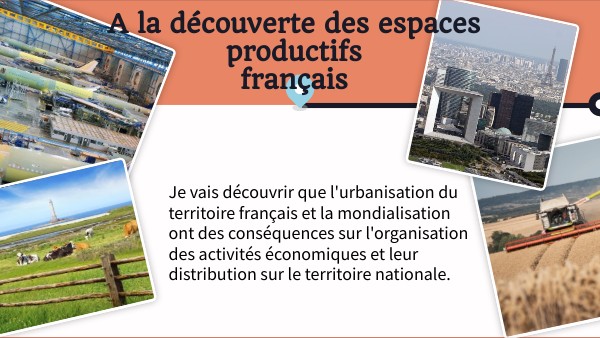 Les espaces productifs français