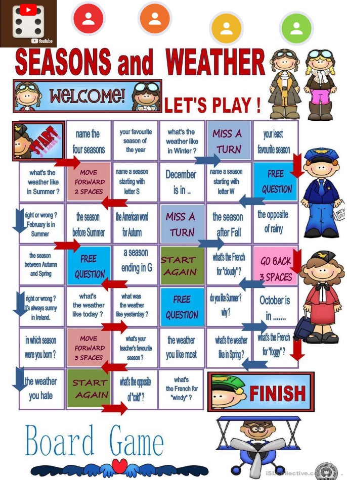 Seasons and weather game