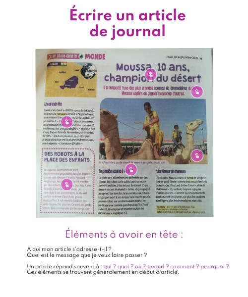 Article De Journal Court – Comment Écrire Un Article Journalistique ...