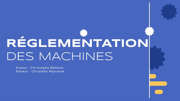 Réglementation Conformité Machine – RTABCE