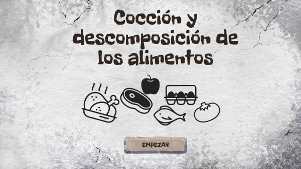 Cocción y conservación de alimentos