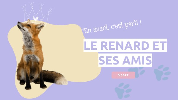 Le Renard Ruse By Ortuno Remi On Genially