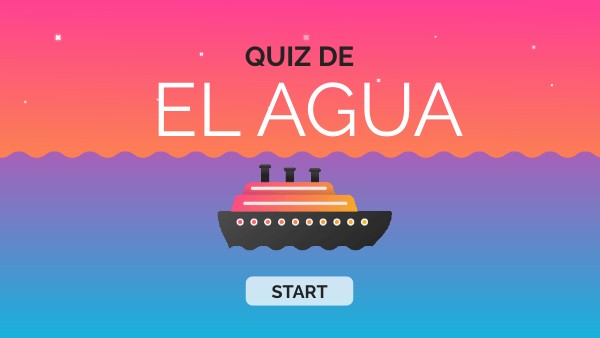 quiz del cuidado del agua