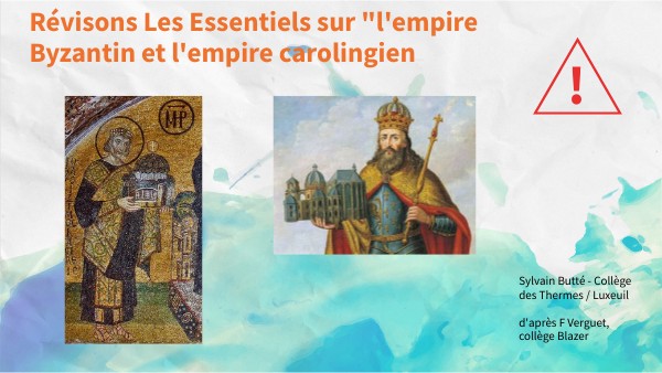 Les essentiels empire byzantin carolingien