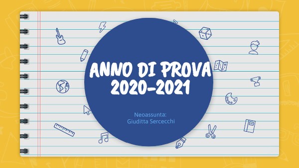 ANNO DI PROVA