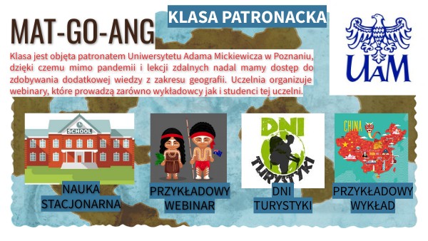 MAT-GEO-ANG klasa patronacka UAM