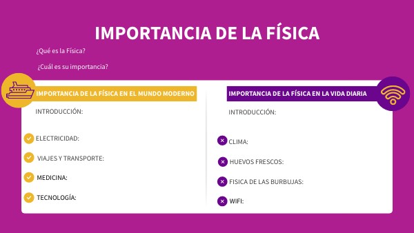 IMPORTANCIA DE LA FISICA