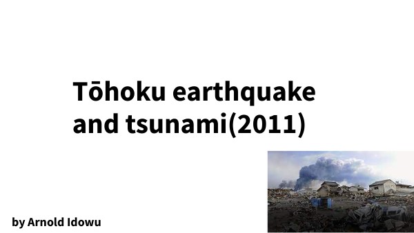 Earthquake tsunami documentary