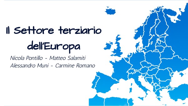 Il Settore terziario dell'Europa
