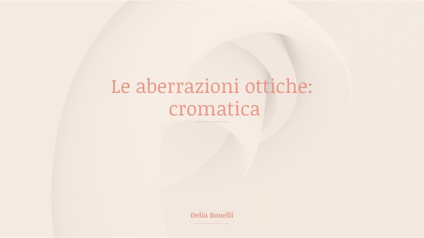 aberrazione cromatica